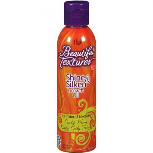 Beautiful Textures Shine and Silken Growth Oil 6oz